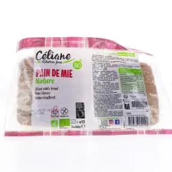 CELIANE Pain de Mie Nature 2x200g