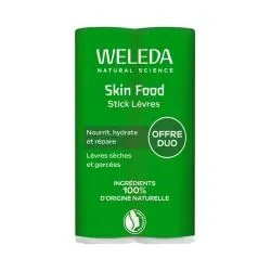 WELEDA Skin Food - Stick Lèvres Réparateur lot de 2 x 4,8g