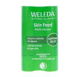 WELEDA Skin Food - Stick Lèvres Réparateur lot de 2 x 4,8g