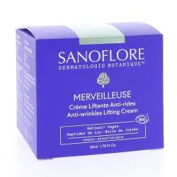 SANOFLORE Merveilleuse - Crème Liftante Anti-Rides Bio 50ml