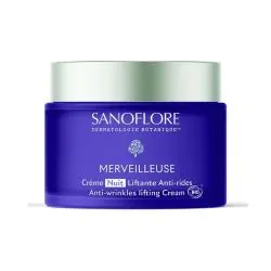 SANOFLORE Merveilleuse Crème Nuit Liftante Anti-Rides Bio 50ml