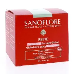 SANOFLORE Reine - Crème Rose Anti-âge Global Bio 50 ml