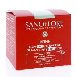 SANOFLORE Reine - Crème Nuit Anti-âge global Bio 50ml
