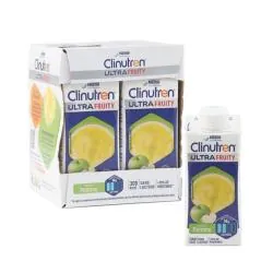 CLINUTREN Boisson Ultra Fruity brique 4x200ml saveur pomme