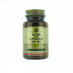 SOLGAR Acide Alpha Lipoïque 200 mg x50 Gélules