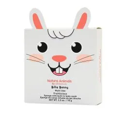 SPONGELLE Animals - Eponge pour le corps infusée de gel douche billie bunny
