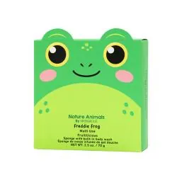 SPONGELLE Animals - Eponge pour le corps infusée de gel douche freddie frog