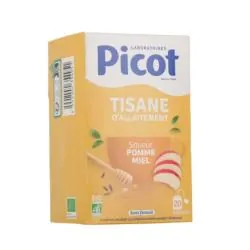 PICOT Tisane d'allaitement bio saveur Pomme/Miel x20 sachets