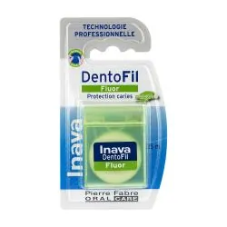 INAVA Dentofil - Fil dentaire fluor une boîte de 35 m