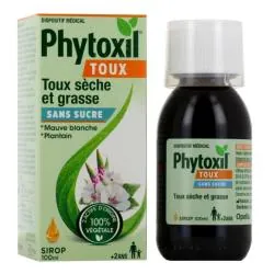 PHYTOXIL Sirop toux sèche et grasse sans sucre 100ml
