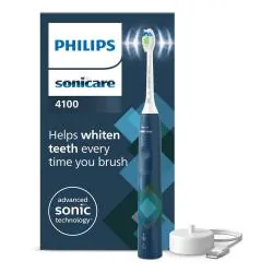 PHILIPS Sonicare 4100 Series - Brosse à dents électrique HX3689/42 bleu ciel