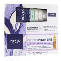 PHYTO Phytophanère Anti chute Réactionnelle 12 ampoules