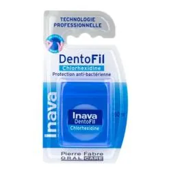 INAVA Dentofil chlorhexidine fil dentaire antibactérien 50m