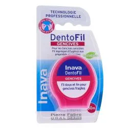 INAVA Dentofil chlorhexidine fil dentaire antibactérien 50m