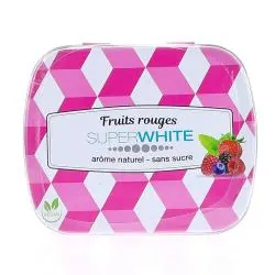 SUPERWHITE Pastilles Fraîcheurs Fruits Rouges 50 pastilles