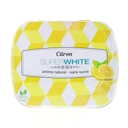 SUPERWHITE Pastilles Fraicheurs Citron 50 pastilles