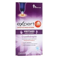 NOVODEX Expert 123 - CryoStylo Froid Extrême Verrues Stylo 14ml