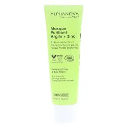 ALPHANOVA Thermal Care - Masque Purifiant Bio Argile + Zinc 50ml