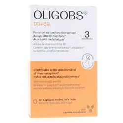 OLIGOBS D3+B9 84 Capsules