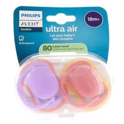 AVENT Ultra Air - Sucettes Orthodontiques +18 Mois fun