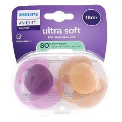 AVENT Ultra Soft - Sucette 18+ mois neutre