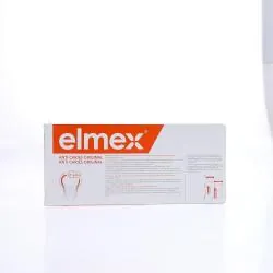 ELMEX Dentifrice anti-caries original lot de 2 x 75 ml