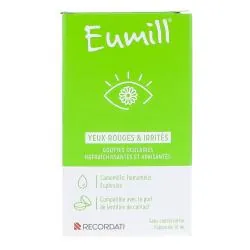 EUMILL Gouttes Occulaires Yeux Rouges & Irrités 10ml