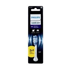 PHILIPS Sonicare G3 Premium Gum Care Recharge tête de brosse à dents Blanche 2+1