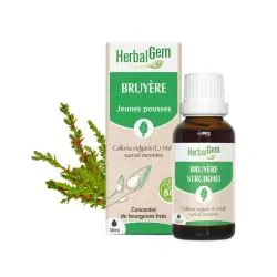 HERBALGEM Concentré de bourgeons frais - Bruyère bio 30ml