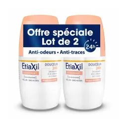 ETIAXIL Déodorant Douceur 24h lot de 2 x 50ml