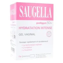 SAUGELLA Poligyn 50+ - Gel Vaginal Hydratation Intense x7 Unidoses