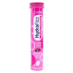 UPSA Hydrafizz Hydra+Skin Goût Fruits Rouges x16 Comprimés