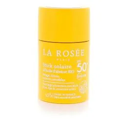 LA ROSEE Stick Solaire SPF50 à l'huile d'abricot BIO 15ml