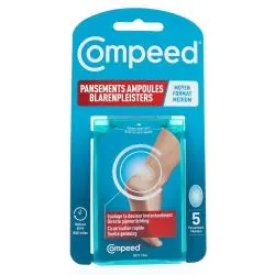 COMPEED Pansements ampoules moyen format boîte de 5