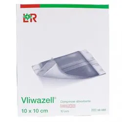 LOHMANN & RAUSHER Compresse Absorbante 10x10 cm 10 pièces
