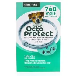 ELANCO Octo Protect Collier Antiparasitaire Chien (- 8 kilos)
