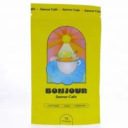 BONJOUR Boisson aux champignons adaptogènes Saveur Café 90g - 15 doses