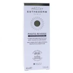 ESTHEDERM Photo Reverse - Fluide Solaire Invisible Protecteur Anti-Taches Eclaircissant SPF50+ 40ml