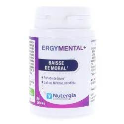 NUTERGIA Ergymental+ Baisse de Moral x60 Gélules