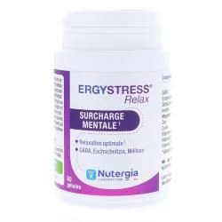 NUTERGIA Ergystress Relax Surcharge mentale x60 gélules