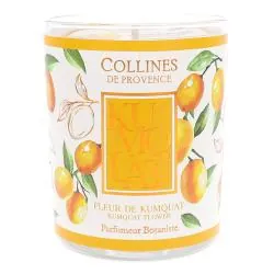 COLLINES DE PROVENCE Bougie Parfumée Fleur de Kumquat 180g