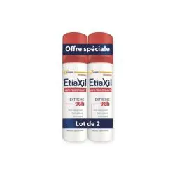 ETIAXIL Anti-Transpirant Aérosol Extrême 96h lot 2 x 150ml