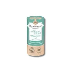 RESPECTUEUSE Mon Déodorant naturel Bio Menthe Eucalyptus 50g