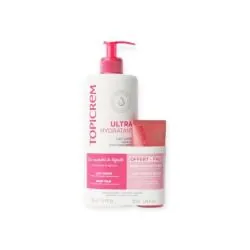 TOPICREM Ultra-hydratant lait corps 500ml + gommage 50ml offert