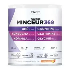 EAFIT Poudre minceur 360 Ube Kombuche gout pêche 275g