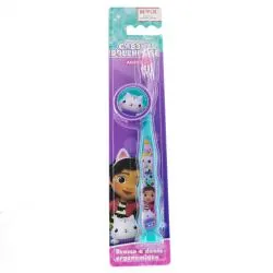 TINOKOU Brosse à dent ergonomique avec capuchon gabby's dollhouse