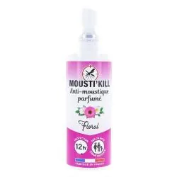 MOUSTI'KILL Spray anti-moustiques parfumé senteur floral 100ml