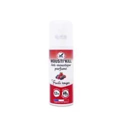 MOUSTI'KILL Spray anti-moustiques parfumé senteur fruits rouges 100ml