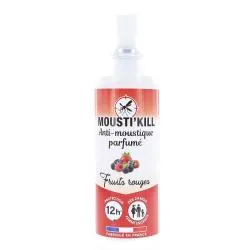MOUSTI'KILL Spray anti-moustiques parfumé senteur fruits rouges 100ml
