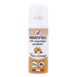MOUSTI'KILL Spray anti-moustiques parfumé senteur fleur d'oranger 100ml